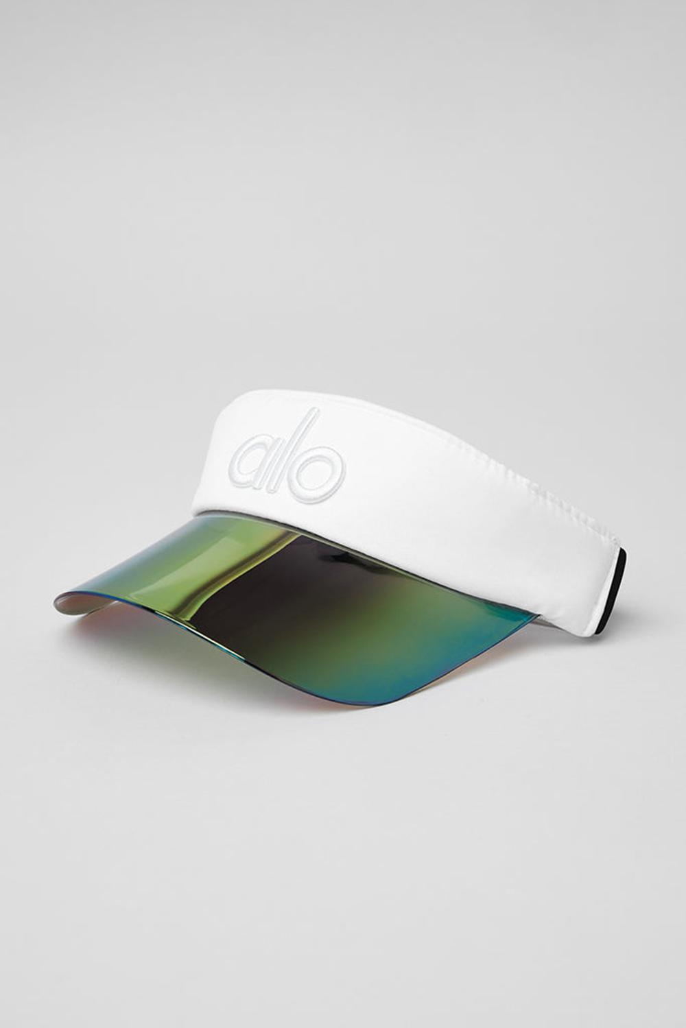 White Men Alo Yoga Airlift Solar Visor | Australia  74203-RWDV