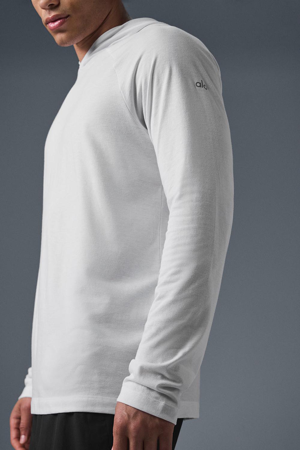 White Men Alo Yoga Core Runner Hoodie | Australia  50931-DGRL