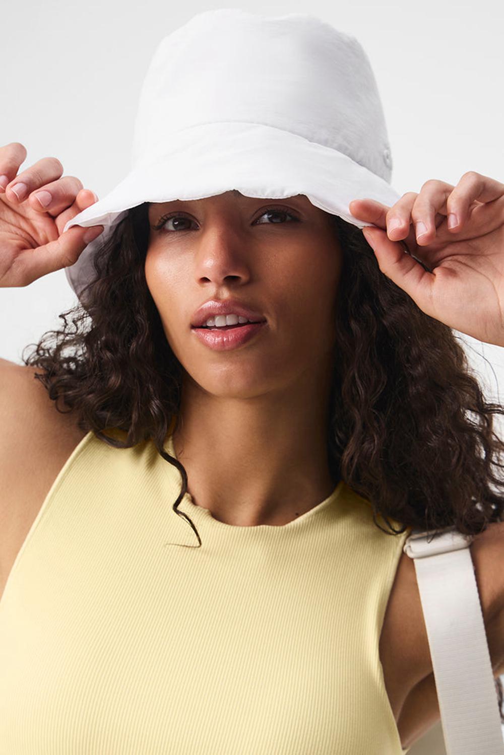 White Men Alo Yoga Good Shade Bucket Hat | Australia  72154-CAVY
