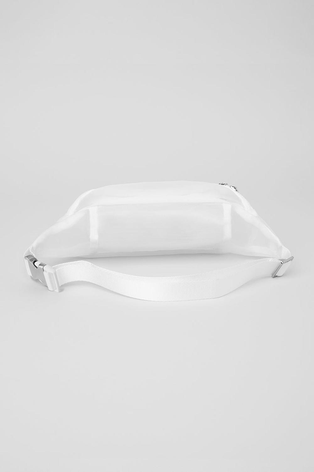 White Men Alo Yoga Sheer Fanny Pack Bum Bags | Australia  34867-NSLT