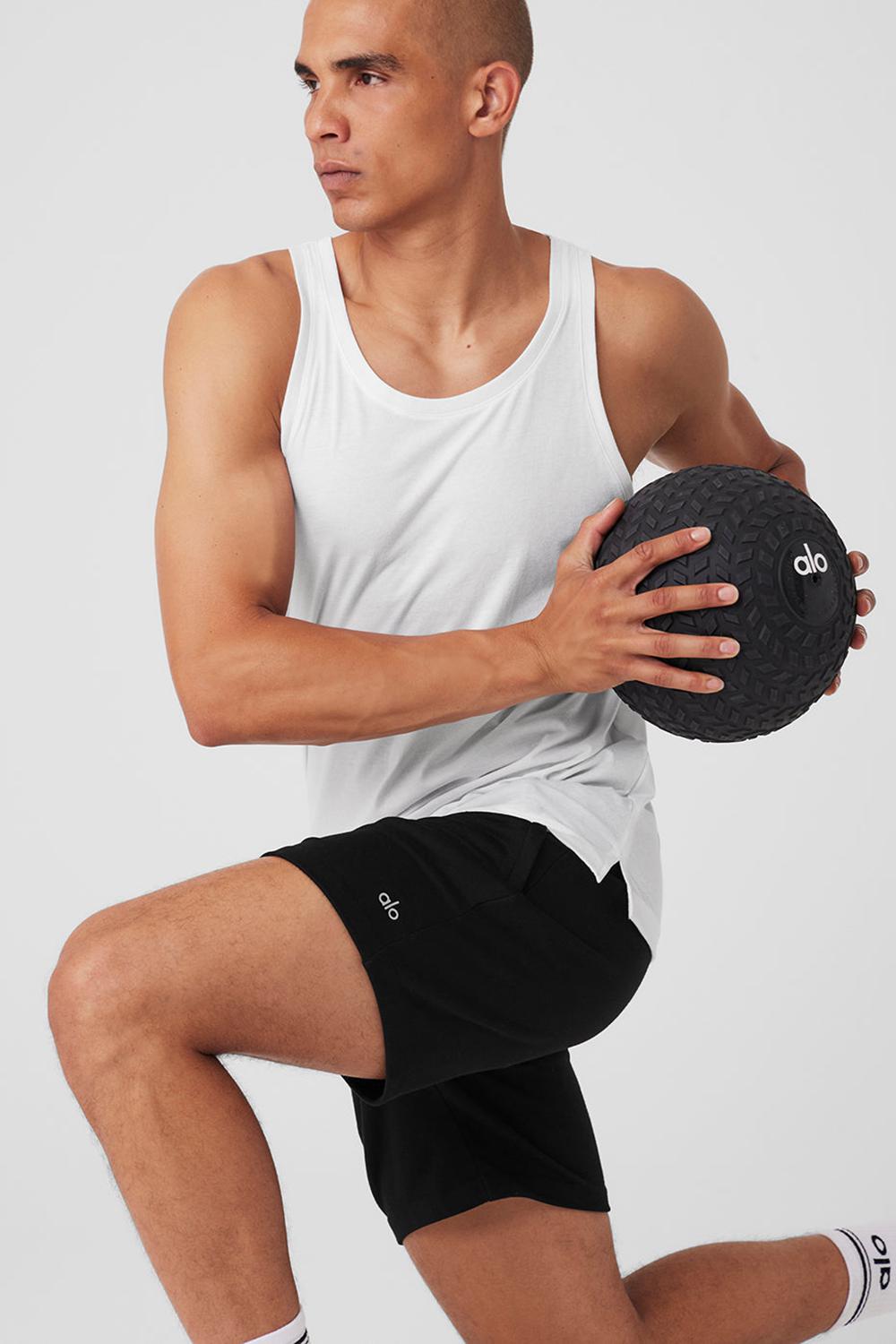 White Men Alo Yoga Triumph Tank | Australia  42851-PHDU