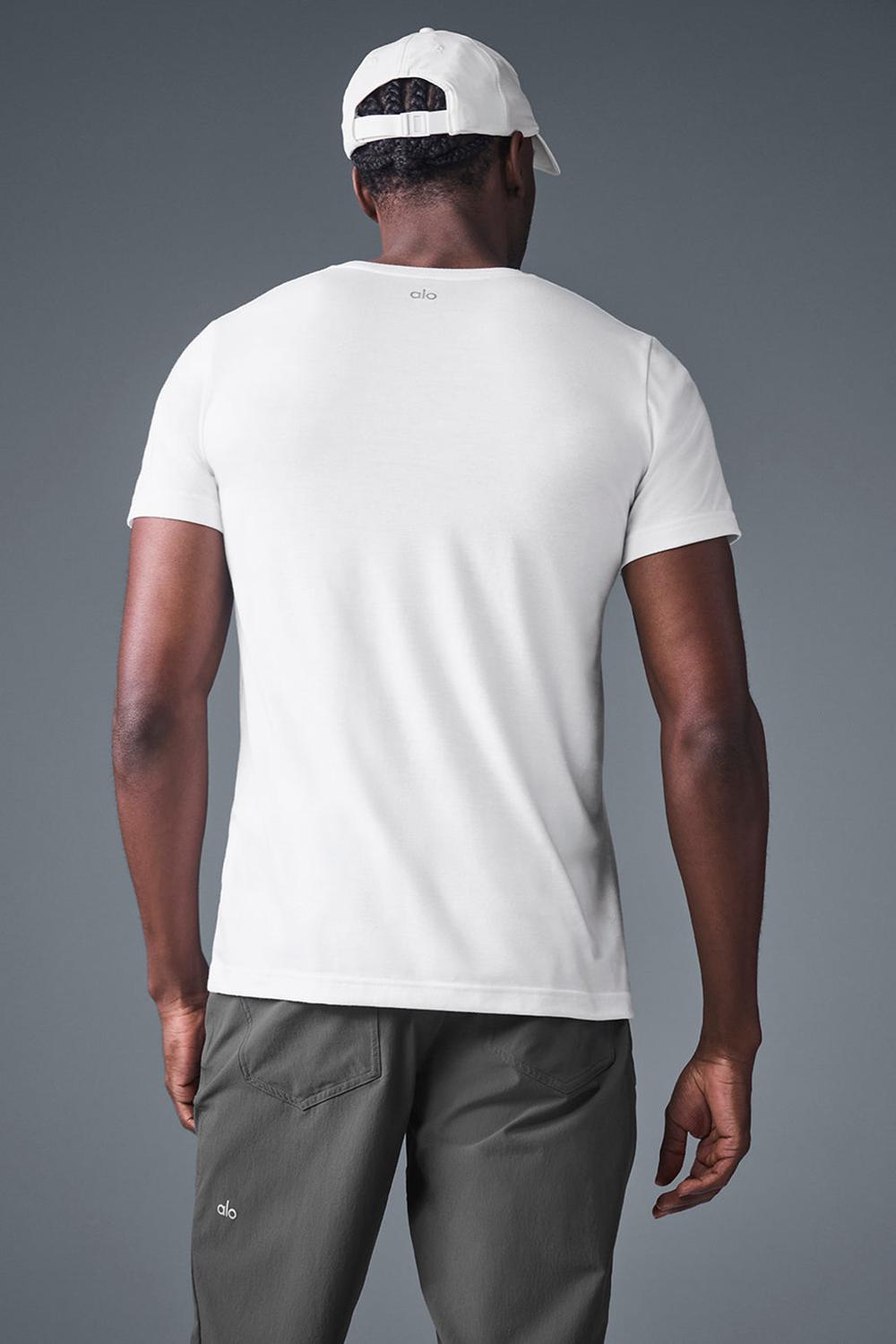 White Men Alo Yoga Triumph Tee | Australia  91206-LXCT