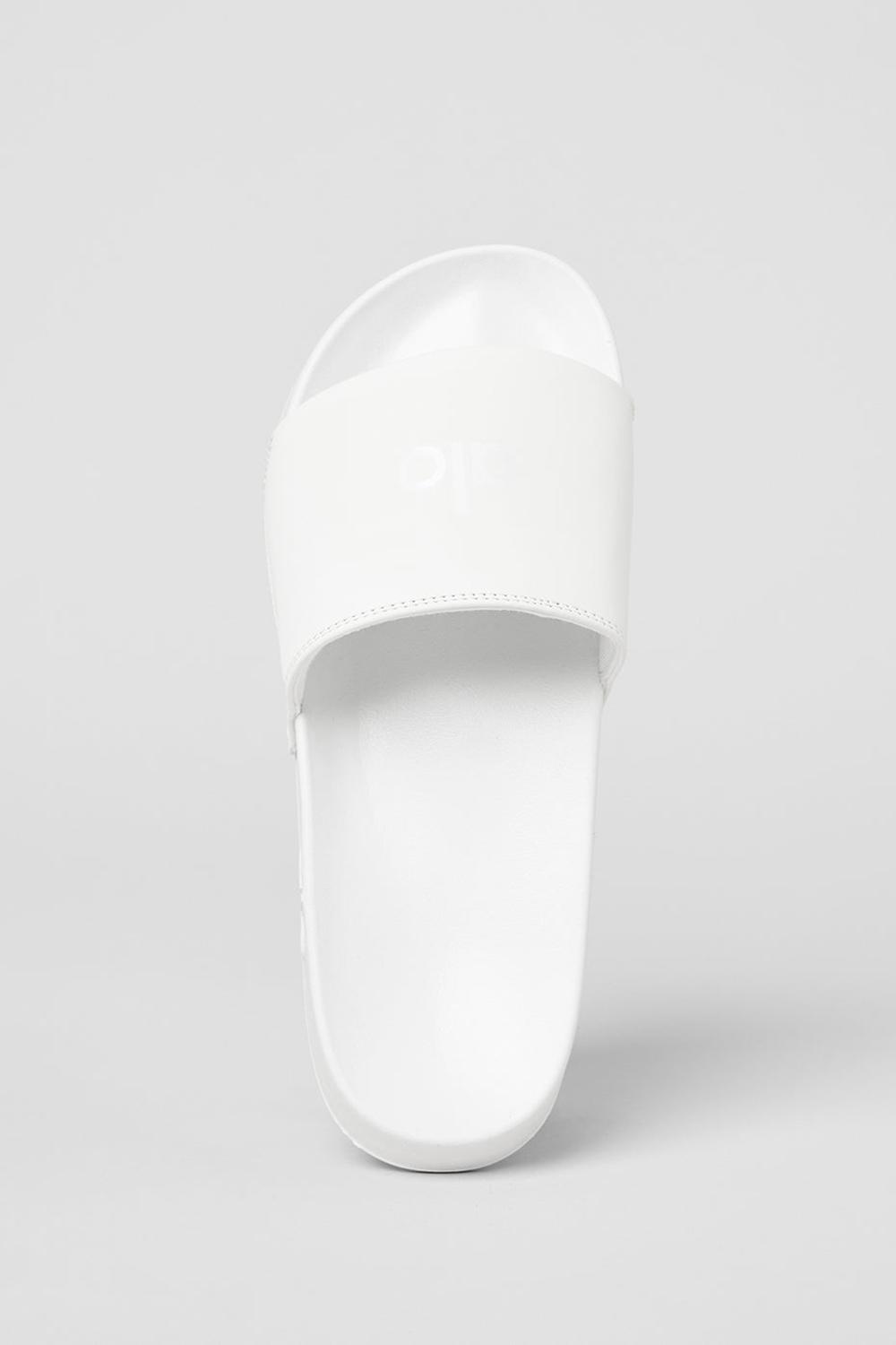 White Men Alo Yoga Unisex It Slide Slide | Australia  48071-TGJZ