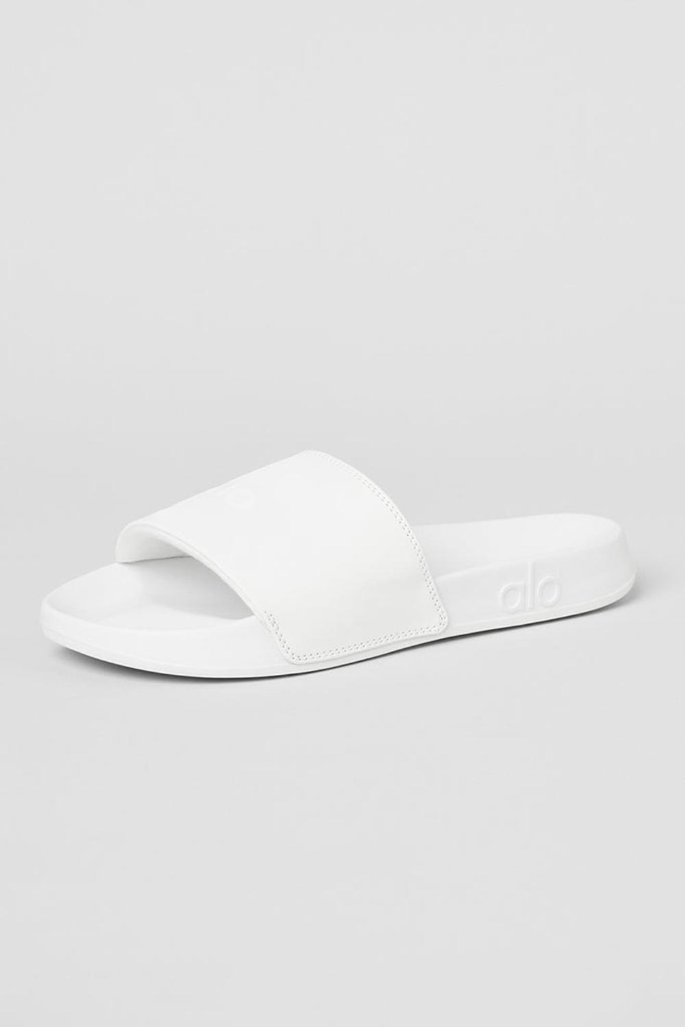 White Men Alo Yoga Unisex It Slide Slide | Australia  48071-TGJZ