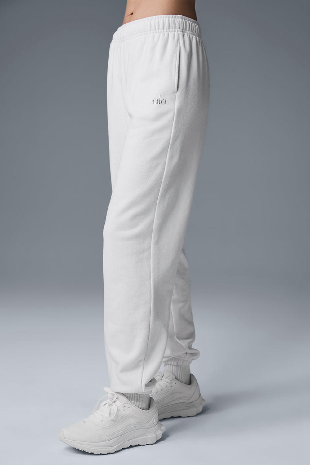 White Women Alo Yoga Accolade Sweatpant | Australia  46291-JYSG