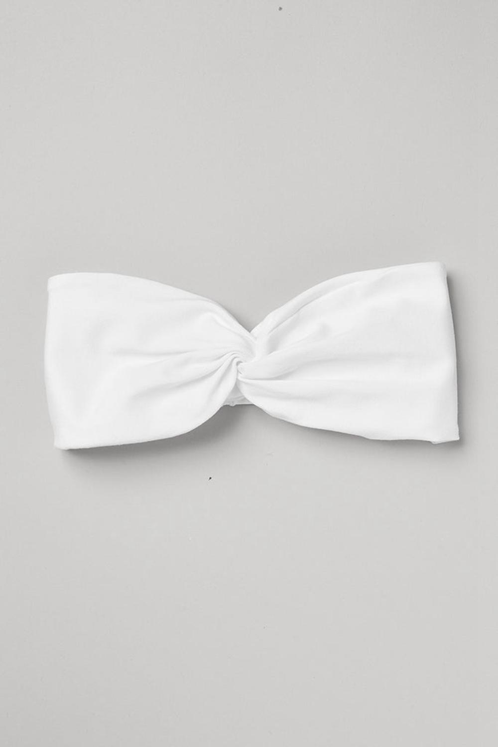 White Women Alo Yoga Alosoft Headband | Australia  09267-LFQC