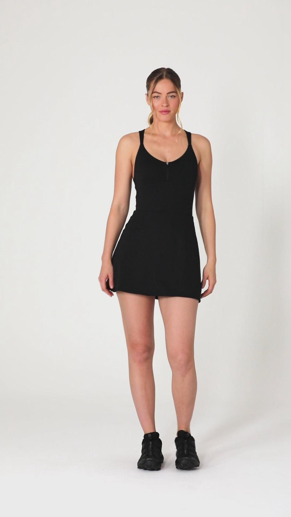 White Women Alo Yoga Alosoft Showcase Dress | Australia  47163-DAGK