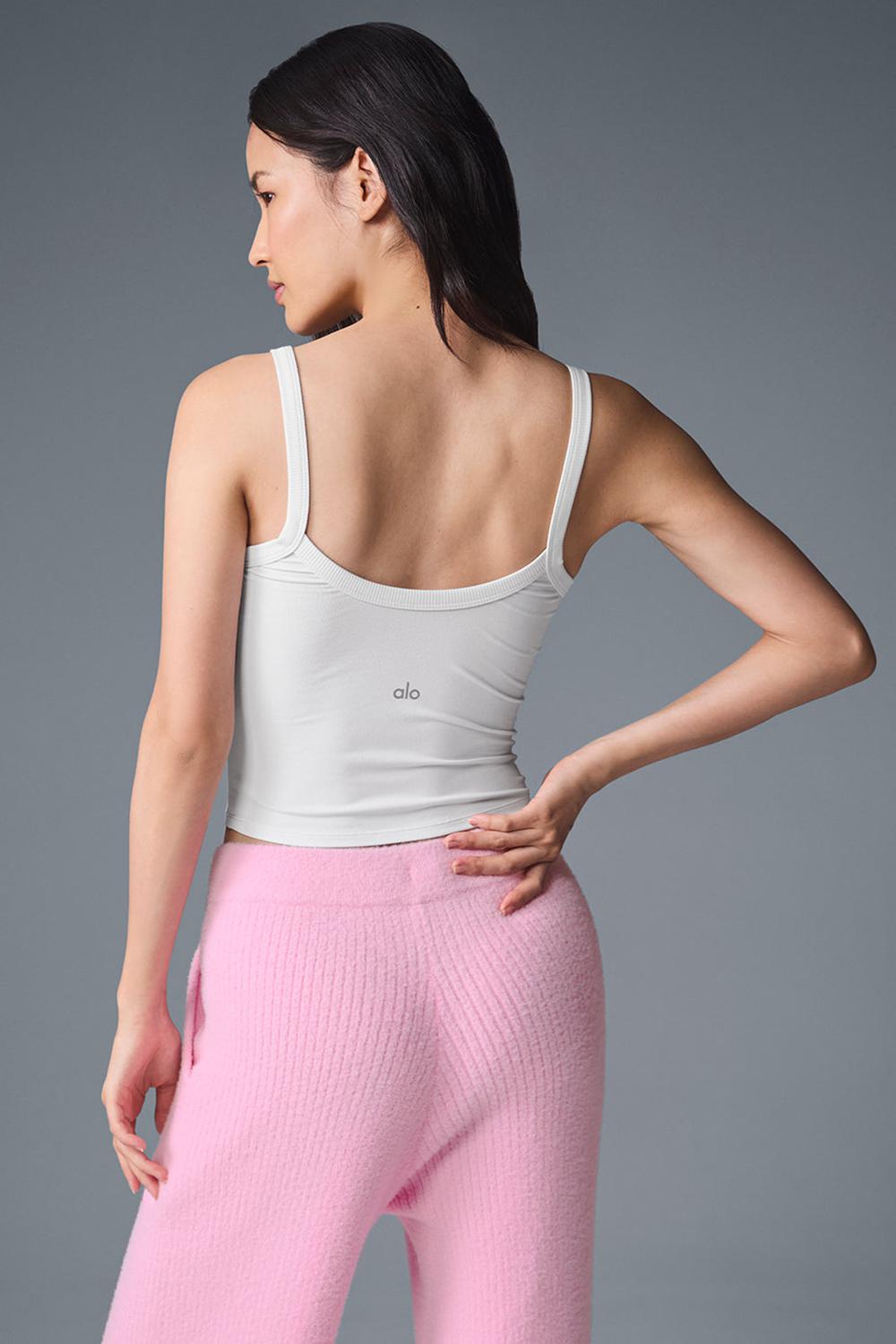 White Women Alo Yoga Alosoft Sweet Talker Tank | Australia  21753-IOJA