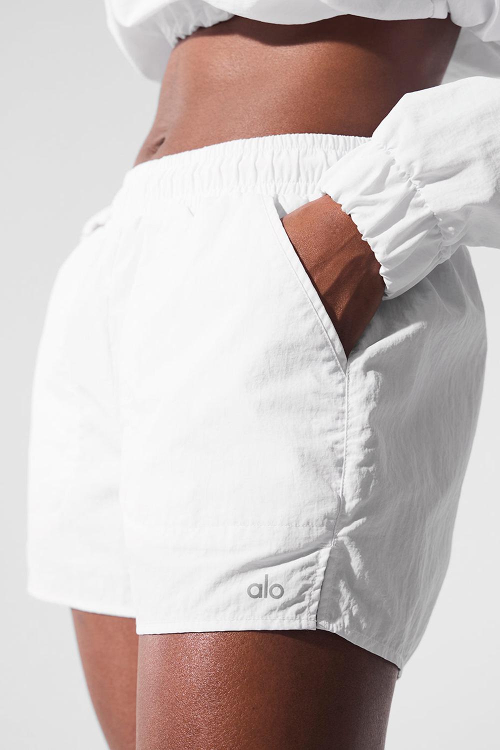White Women Alo Yoga Alumni Short | Australia  15087-TURB