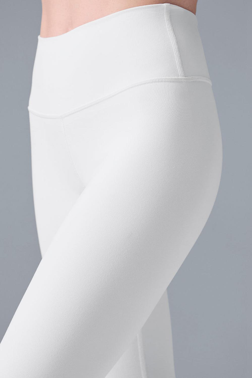 White Women Alo Yoga High-Waist Airbrushris Legging | Australia  03816-LQIT