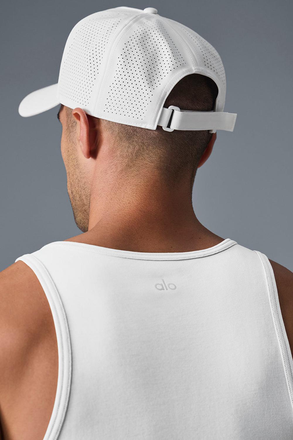 White Women Alo Yoga Performance District Trucker Hat | Australia  42769-OIMA