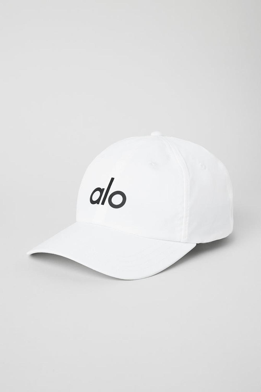 White Women Alo Yoga Performance Off-Duty Cap | Australia  39204-AVNW