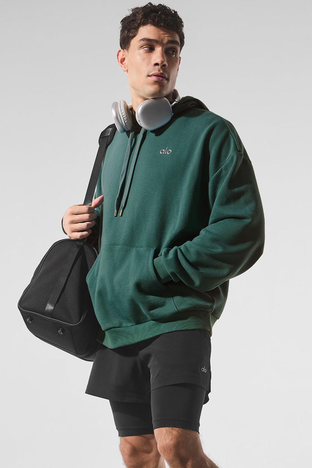 Winter Ivy Men Alo Yoga Accolade Hoodie | Australia  40857-AHRX