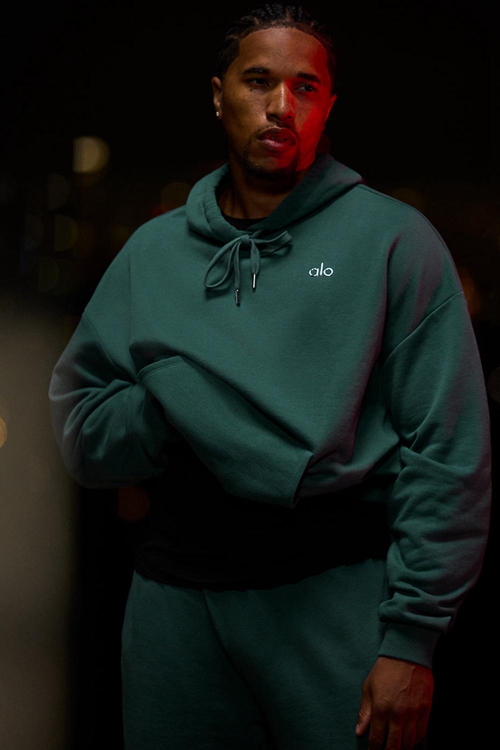 Winter Ivy Men Alo Yoga Accolade Hoodie | Australia  40857-AHRX