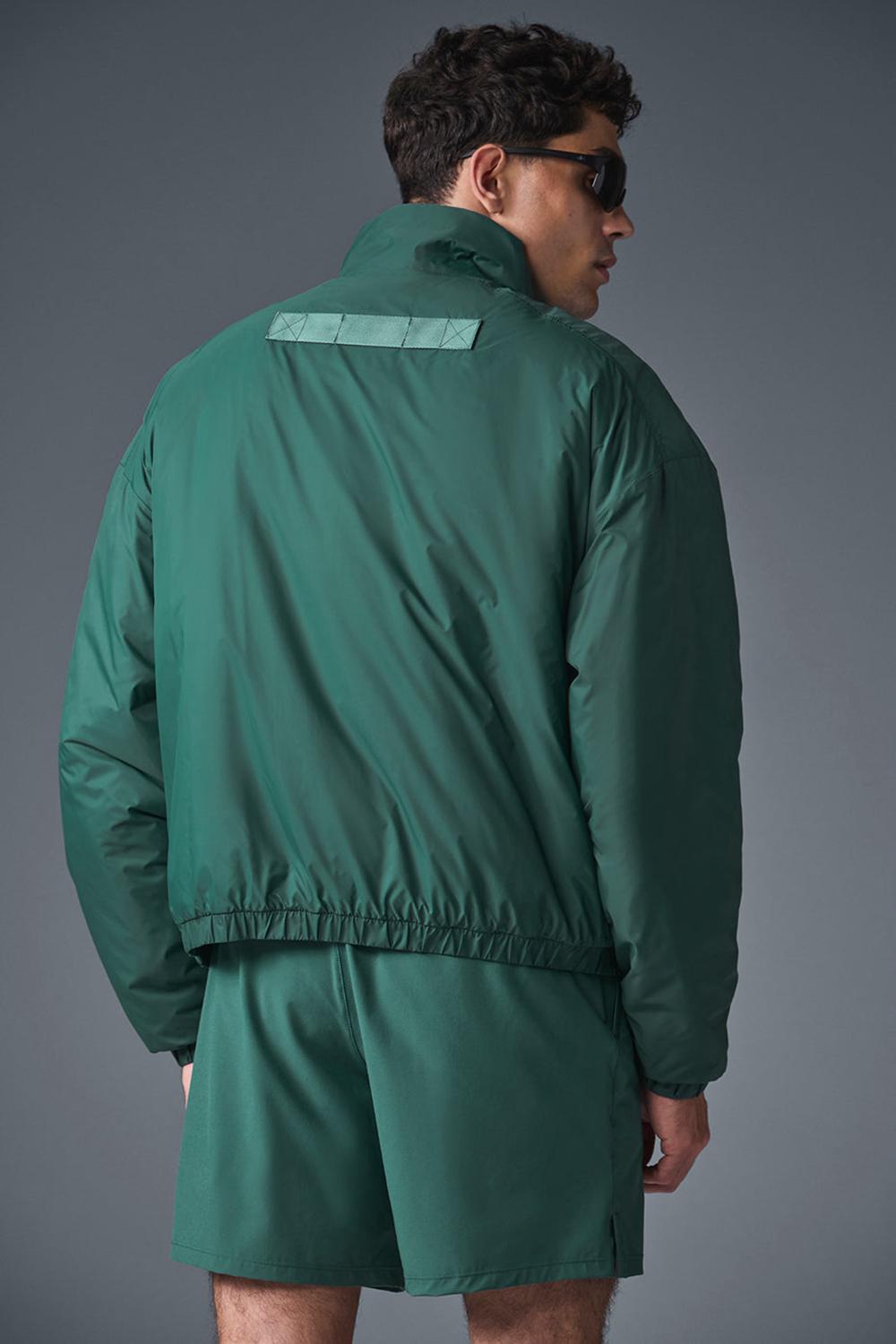 Winter Ivy Men Alo Yoga Latitude Light Weight 1/2 Zip Pullover Jacket | Australia  38259-TYQK