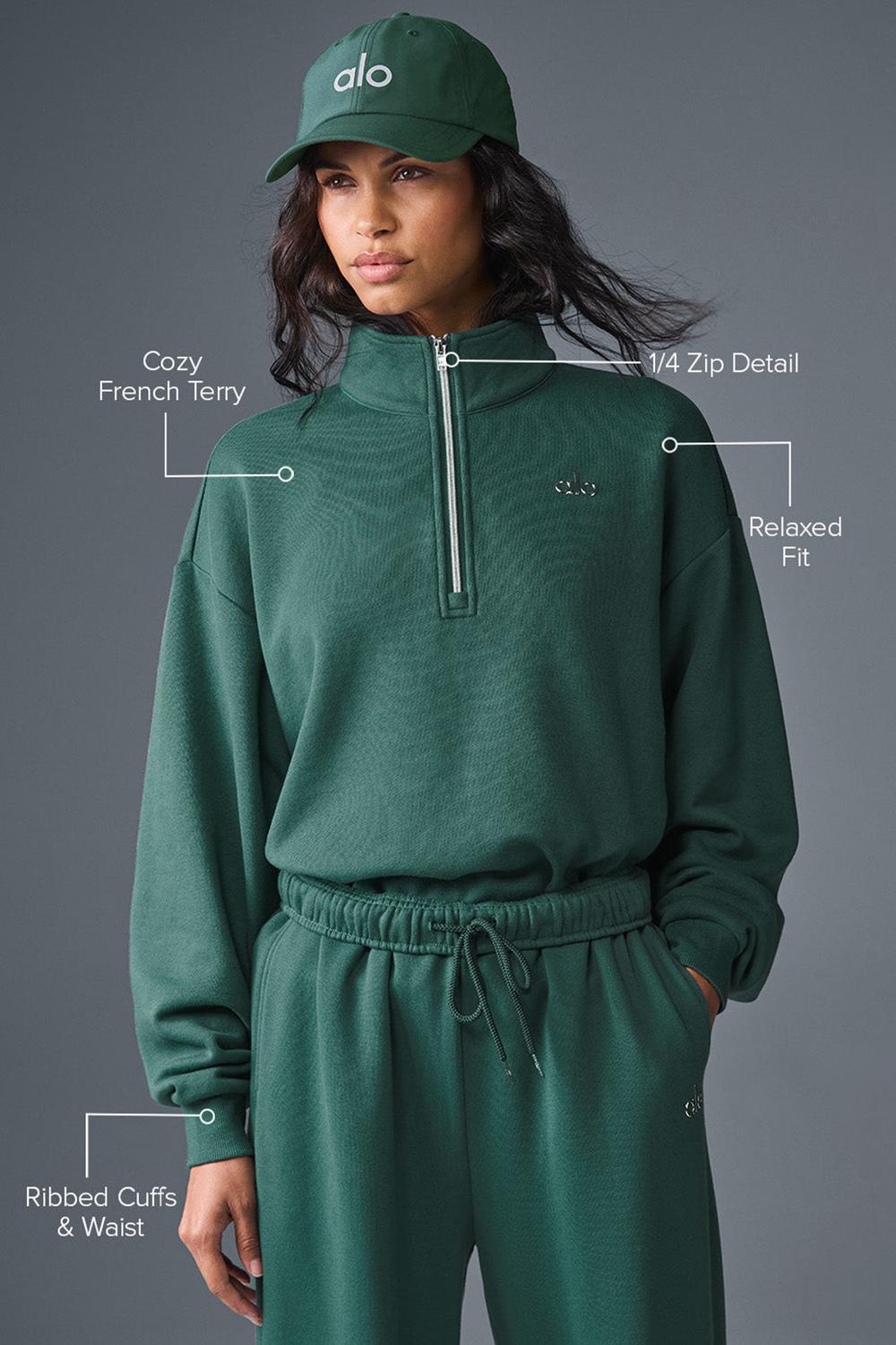 Winter Ivy Women Alo Yoga Accolade 1/4 Zip Pullover | Australia  89124-BODK
