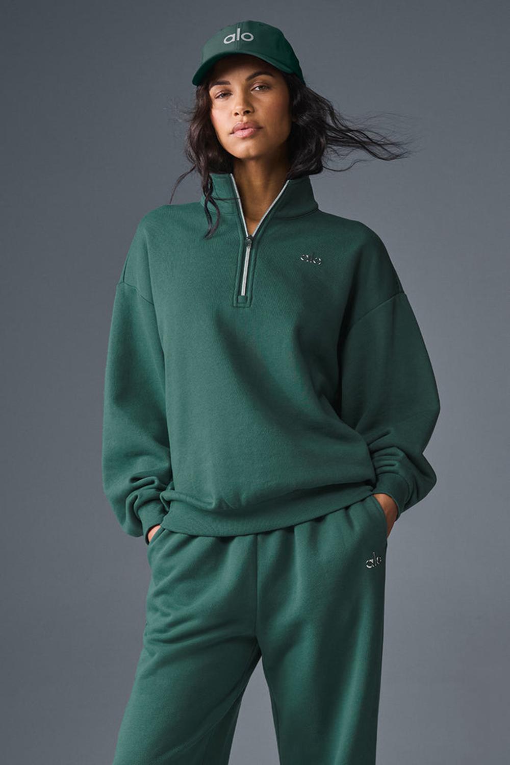 Winter Ivy Women Alo Yoga Accolade 1/4 Zip Pullover | Australia  89124-BODK