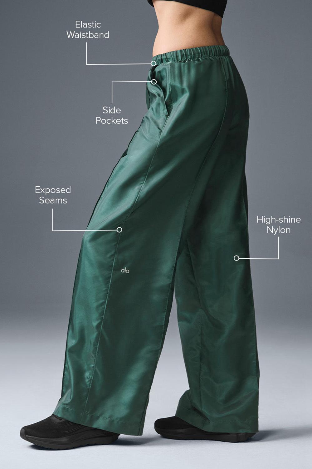 Winter Ivy Women Alo Yoga Afterglow Wide Leg Track Pant | Australia  38652-JIDX