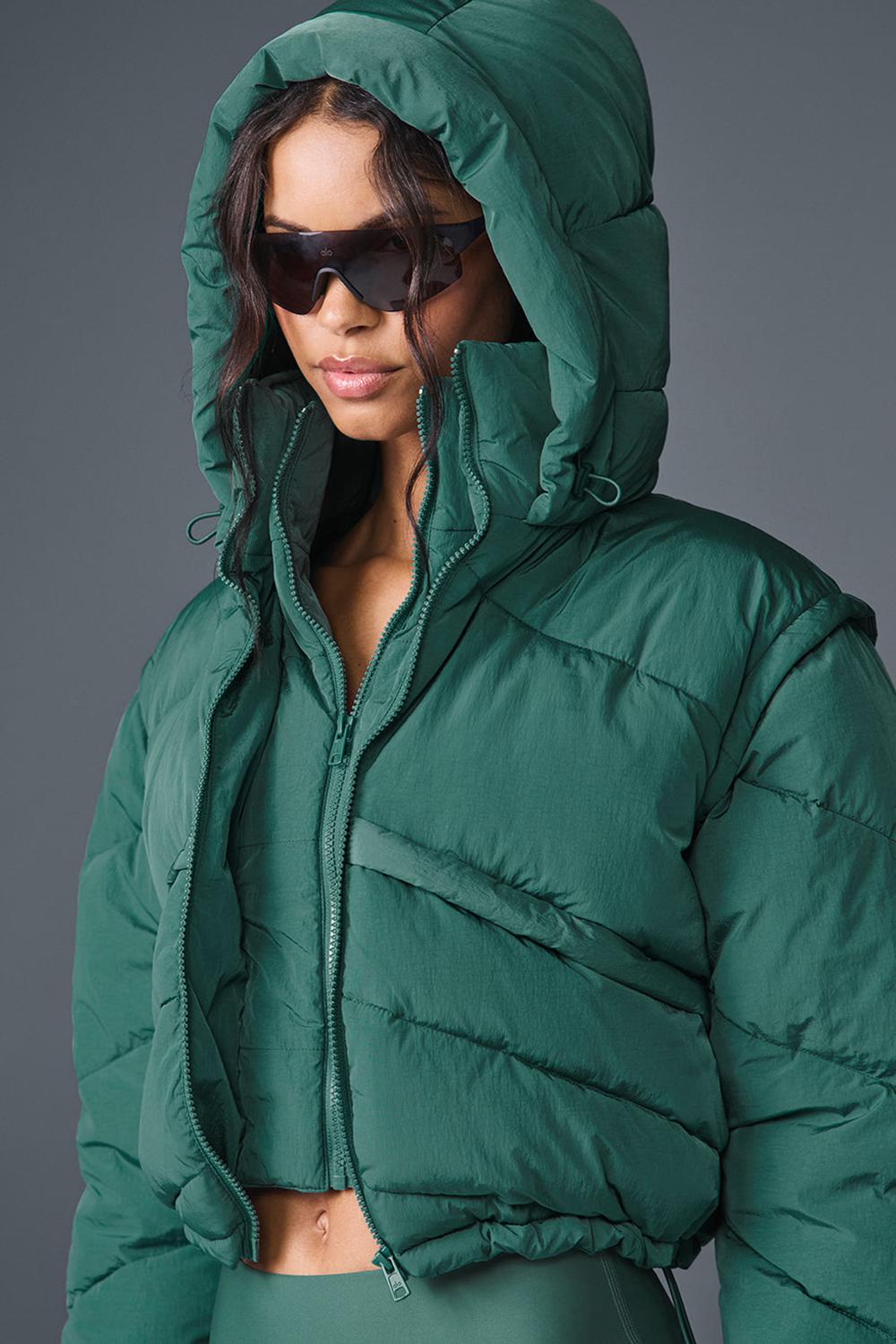 Winter Ivy Women Alo Yoga Glacier Puffer Jacket | Australia  80729-LTKZ