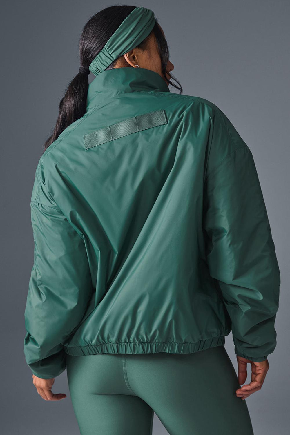 Winter Ivy Women Alo Yoga Latitude Light Weight 1/2 Zip Pullover Jacket | Australia  70168-RGYK