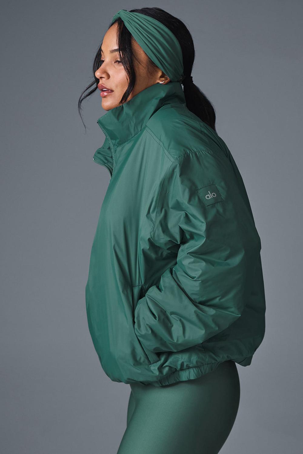 Winter Ivy Women Alo Yoga Latitude Light Weight 1/2 Zip Pullover Jacket | Australia  70168-RGYK