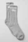 Athletic Heather Grey / White