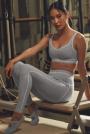 Athletic Heather Grey / White