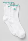 White / Spruce Green